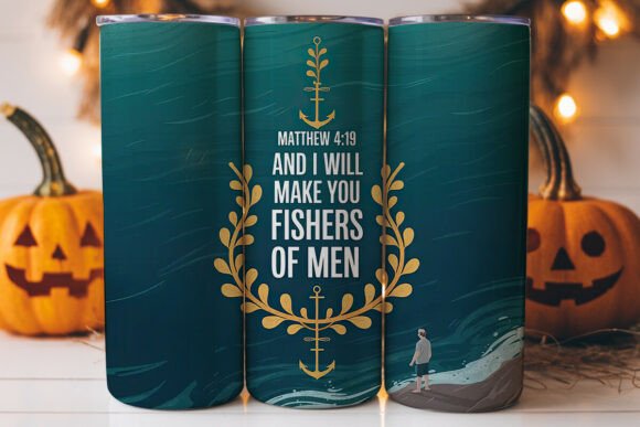 Download Fishers of Men Tumbler Wrap 20oz - Men tumbler wrap Collection