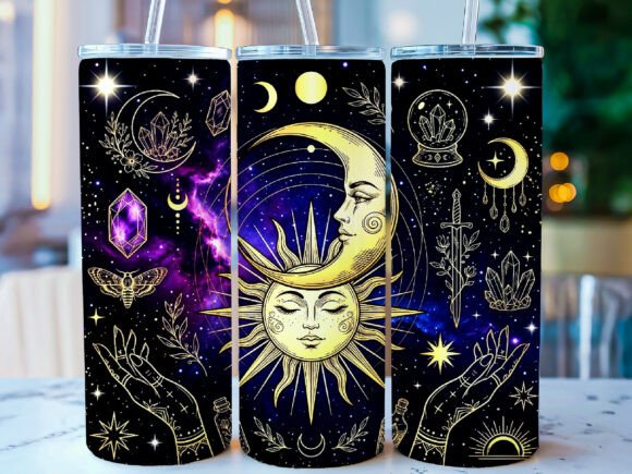 Download Mystical Celestial 20oz Skinny Tumbler W - 20oz skinny tumbler Collection